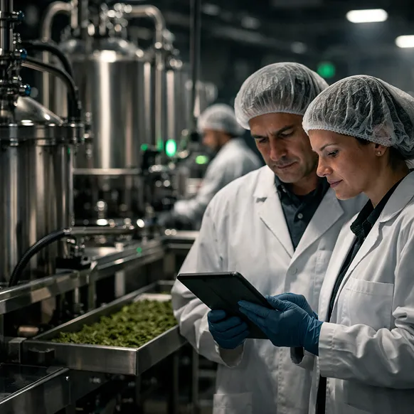 Cannabis manufacturing facility